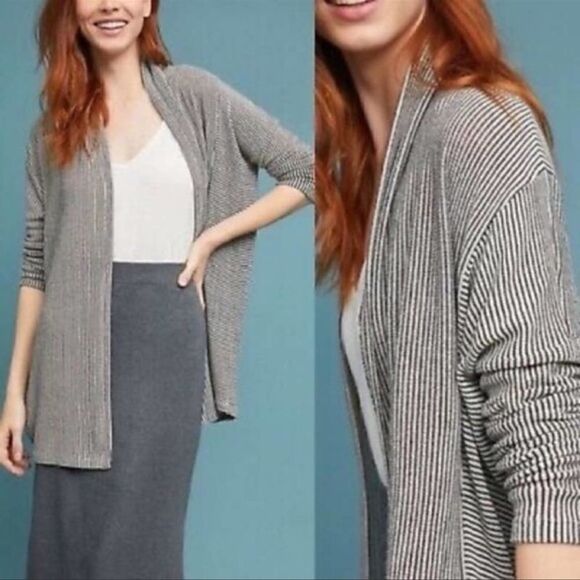 Anthropologie Sunday in Brooklyn Marion Duster Cardigan Open Front Sweater small - Picture 2 of 10